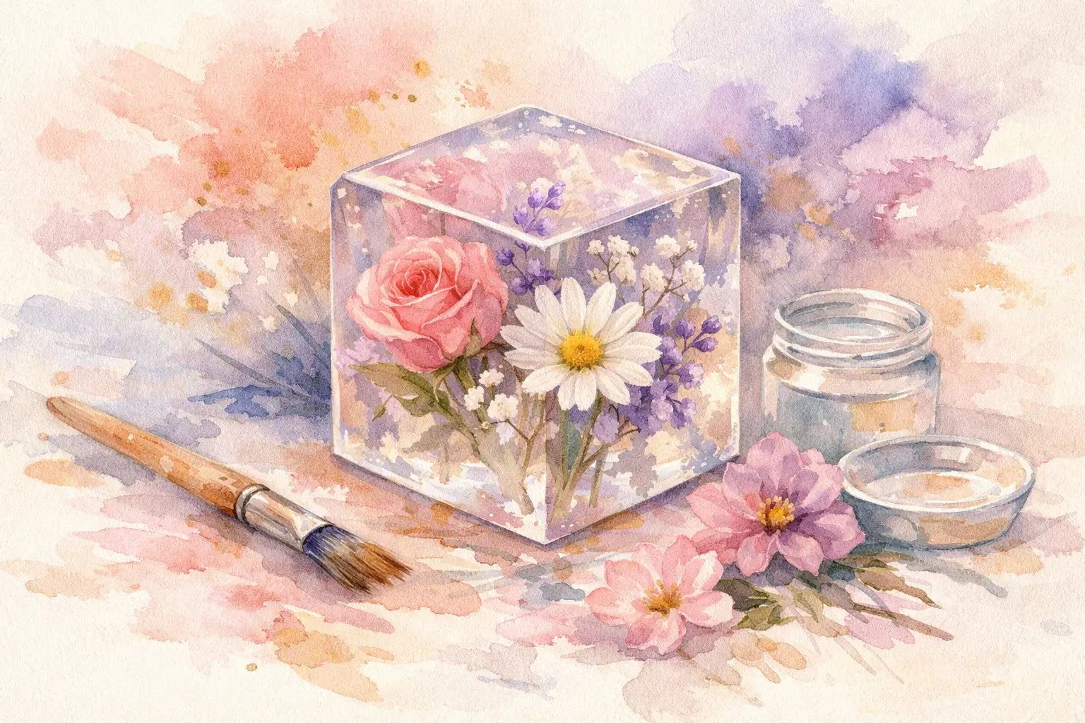 How to Preserve Flowers in Resin