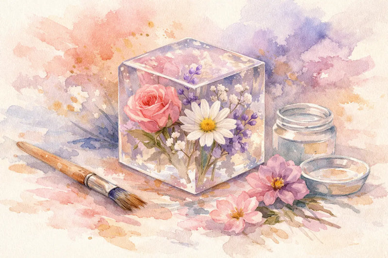 How to Preserve Flowers in Resin