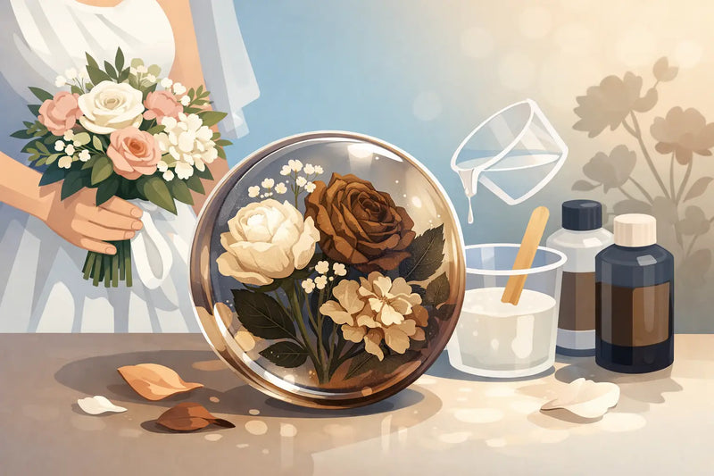 What Flowers Darken in Epoxy? A Bride’s Guide