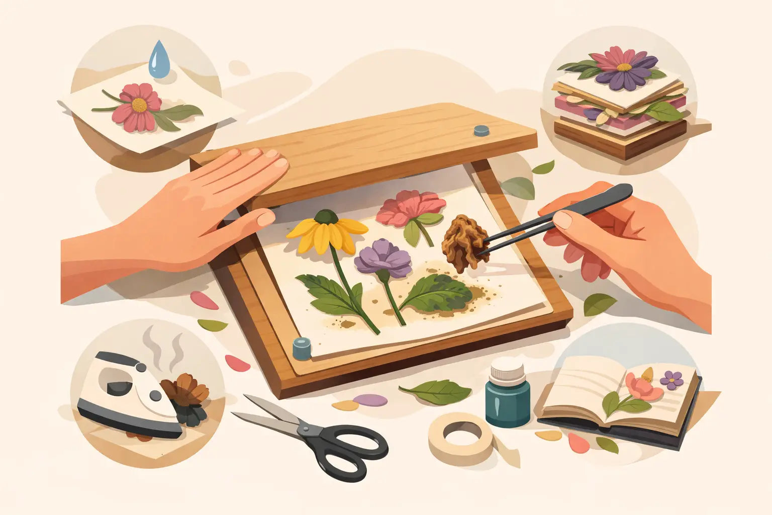 10 Flower Pressing Mistakes to Avoid