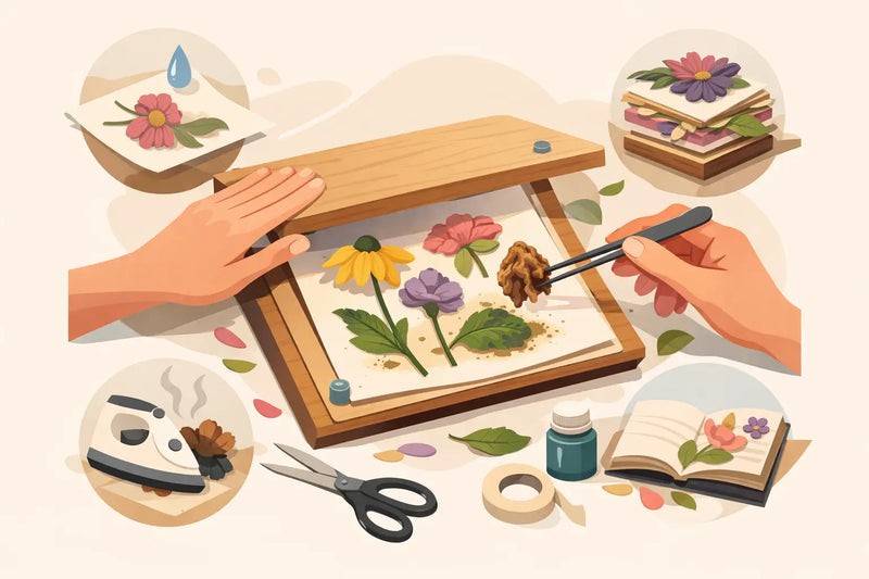 10 Flower Pressing Mistakes to Avoid