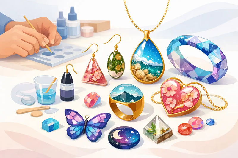 25 Homemade Resin Jewelry Ideas to Try