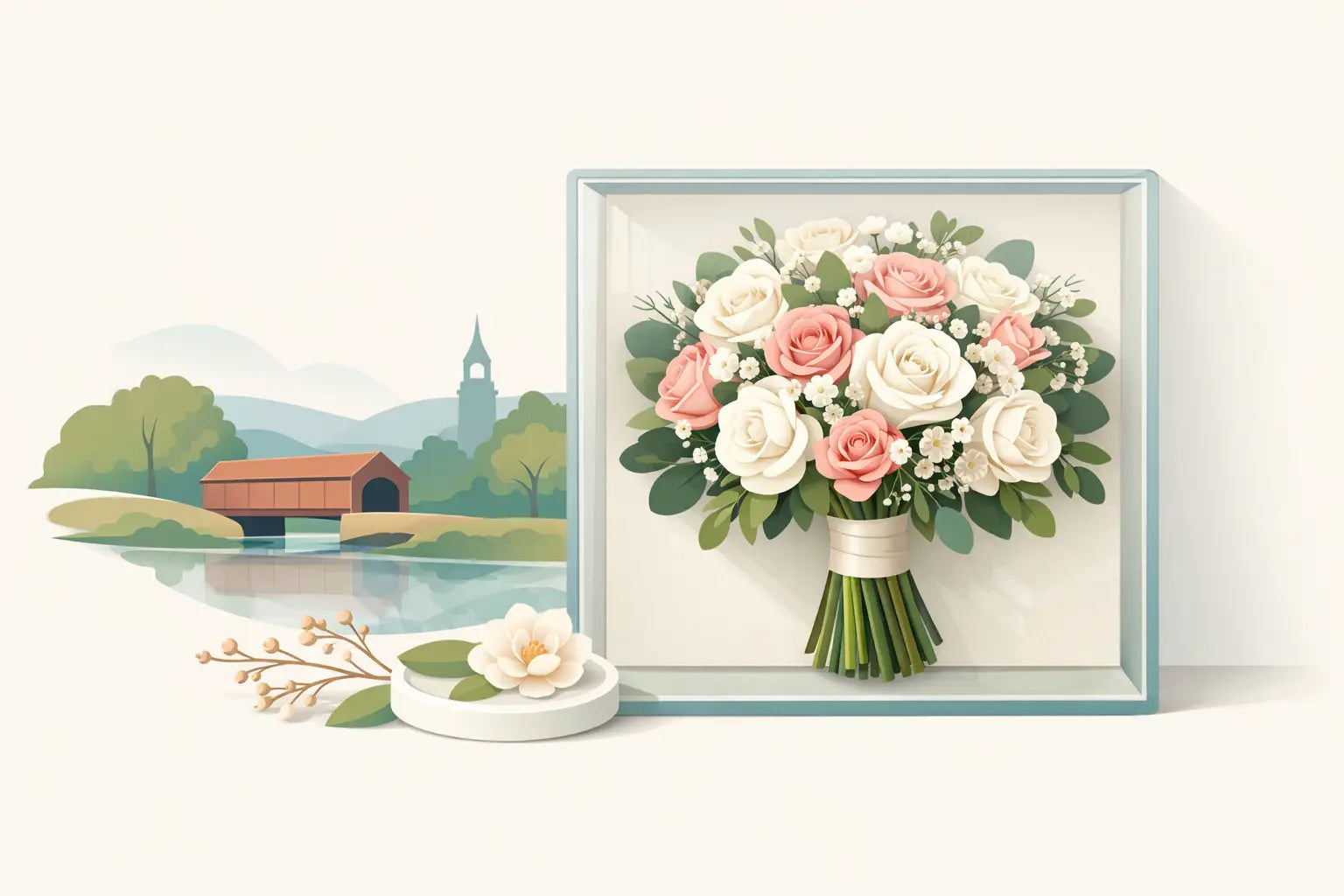 Wedding Bouquet Preservation Bucks County