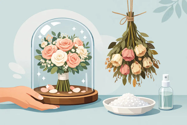 How to Preserve Bridal Bouquet Colors Beautifully