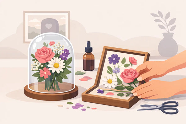 How to Preserve Memorial Flowers With Care