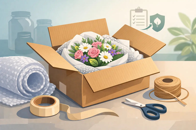 How to Pack Flowers for Preservation Safely