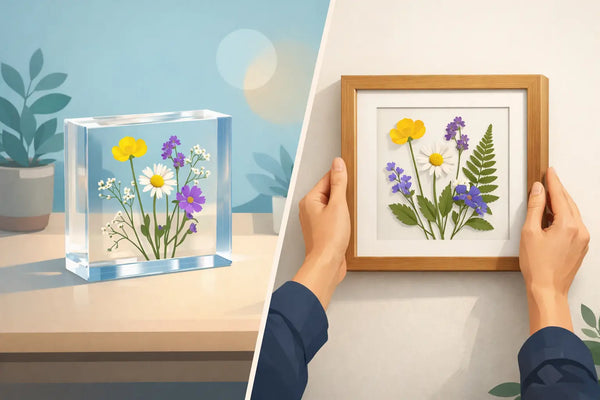 Resin Blocks vs Pressed Frames