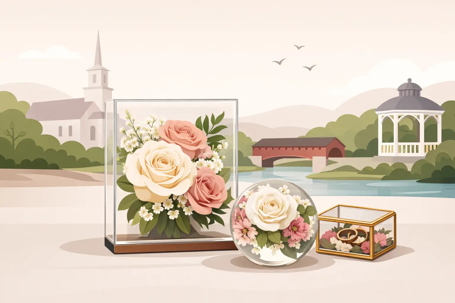 Flower Keepsakes West Chester PA Brides Love