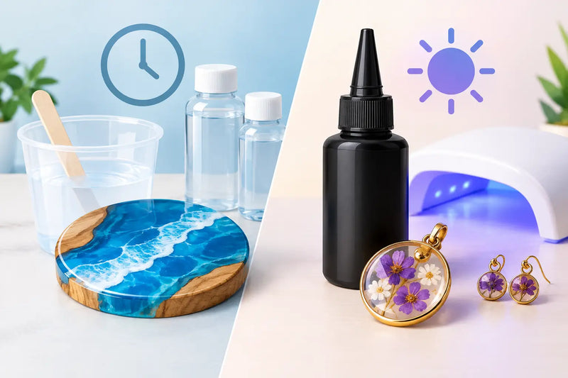 Epoxy Resin Versus UV Resin: Which Lasts?