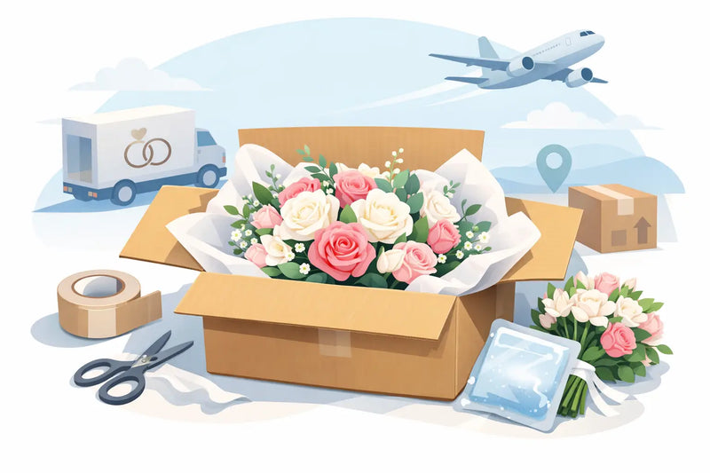 How to Ship Wedding Flowers Safely