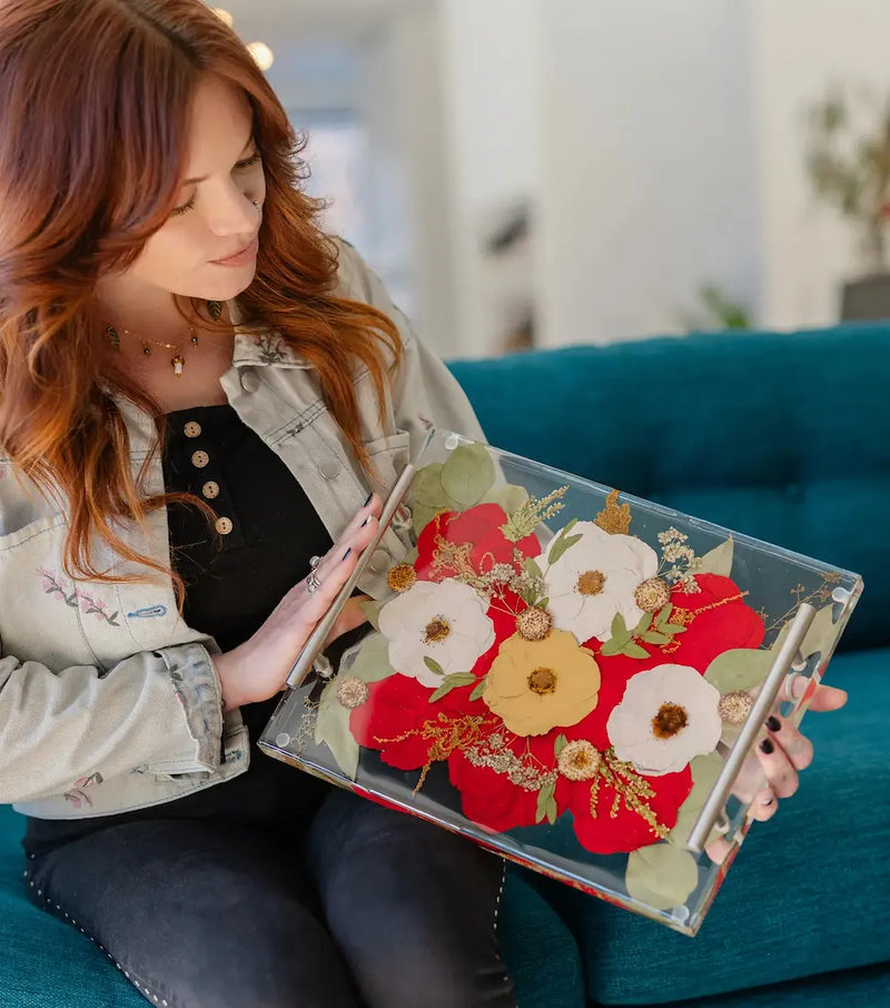 Resin Flower Keepsakes That Last