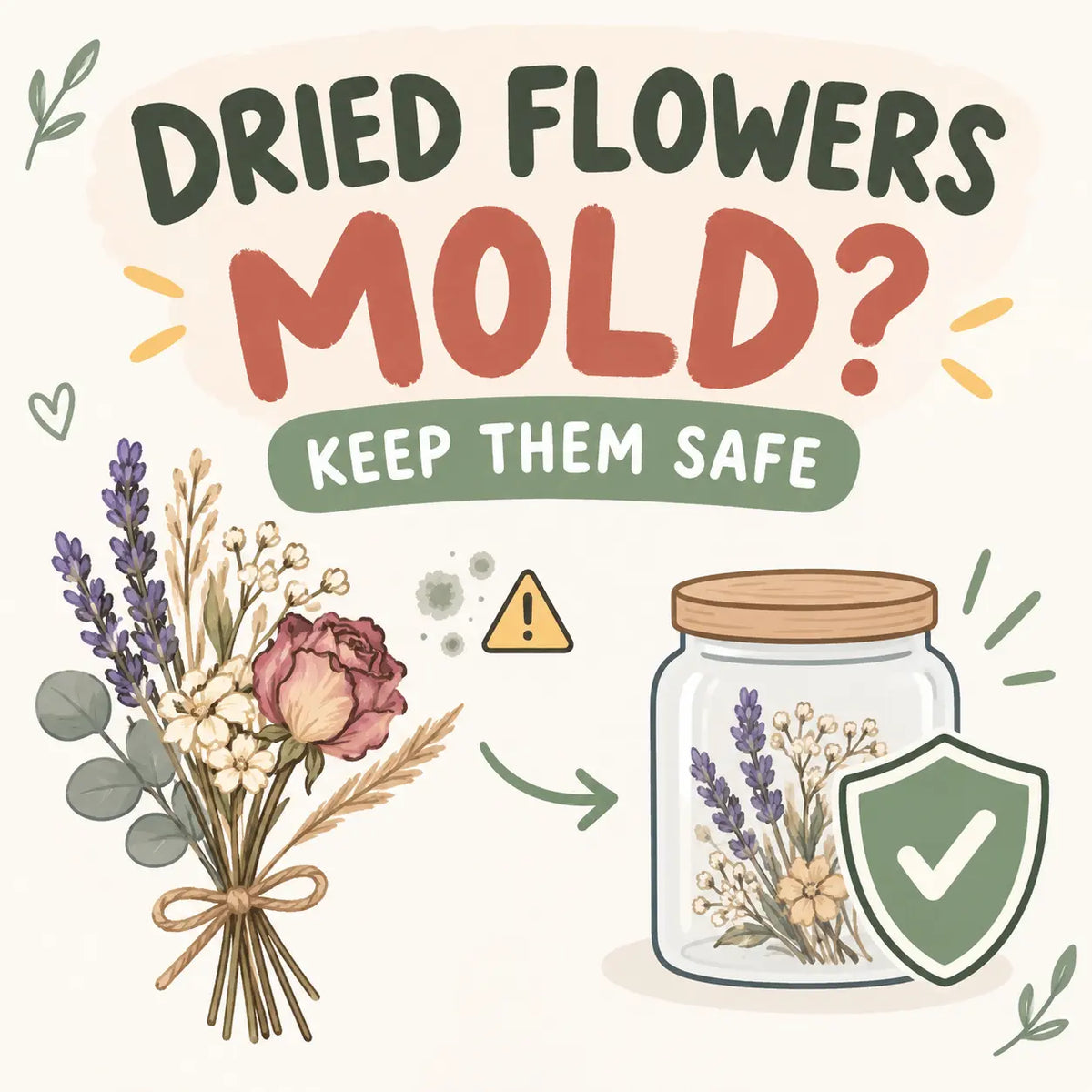 Can Dried Flowers Mold? How to Keep Them Safe