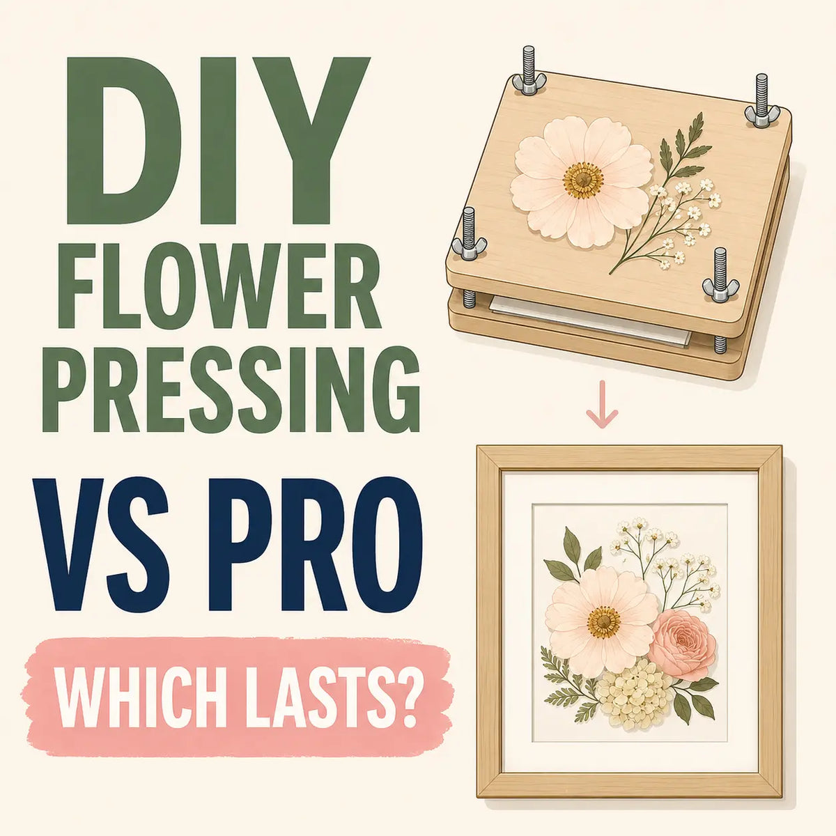 DIY Flower Pressing vs Professional: Which Lasts?