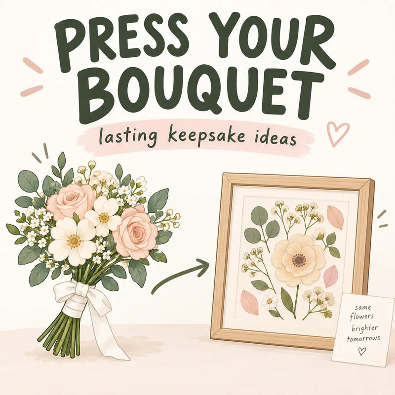 Flower Pressing: A Lasting Way to Keep Your Bouquet