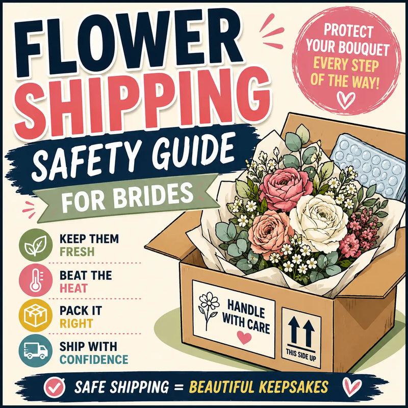 Flower Shipping Safety Guide for Brides