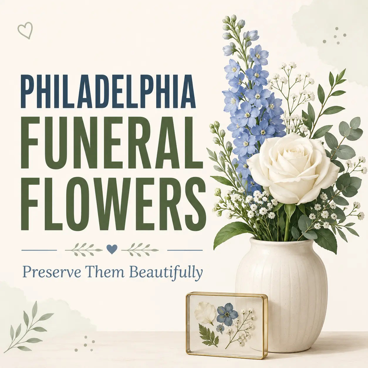 Funeral Flower Preservation Near Philadelphia: A Local Guide