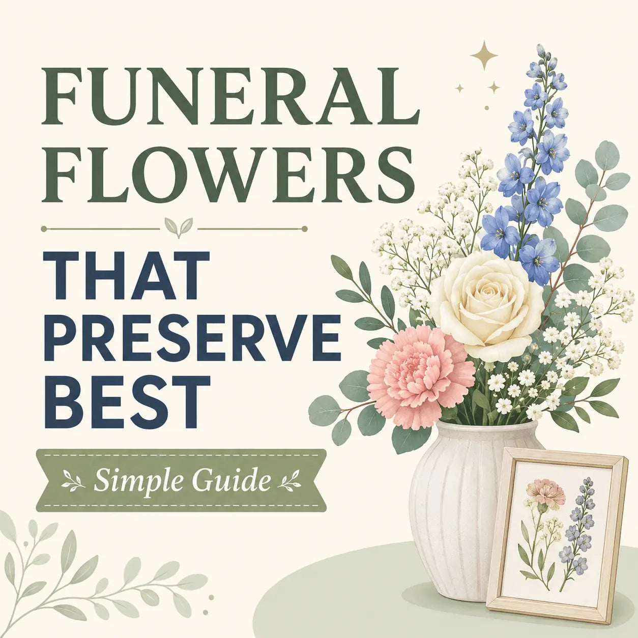 How to Choose Funeral Flowers That Will Preserve Well