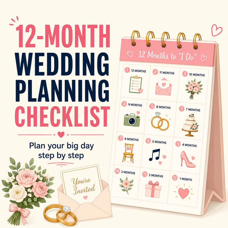 The Yearlong Wedding Planning Checklist