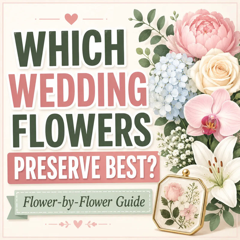 Which Wedding Flowers Preserve Best? A Flower-by-Flower Guide