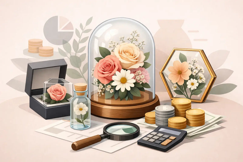 What Flower Preservation Costs Really Cover