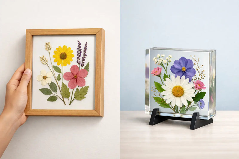 Pressed Flowers vs Resin: Which Lasts Better?