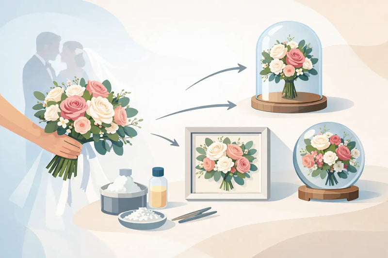 How Does Wedding Bouquet Preservation Work?