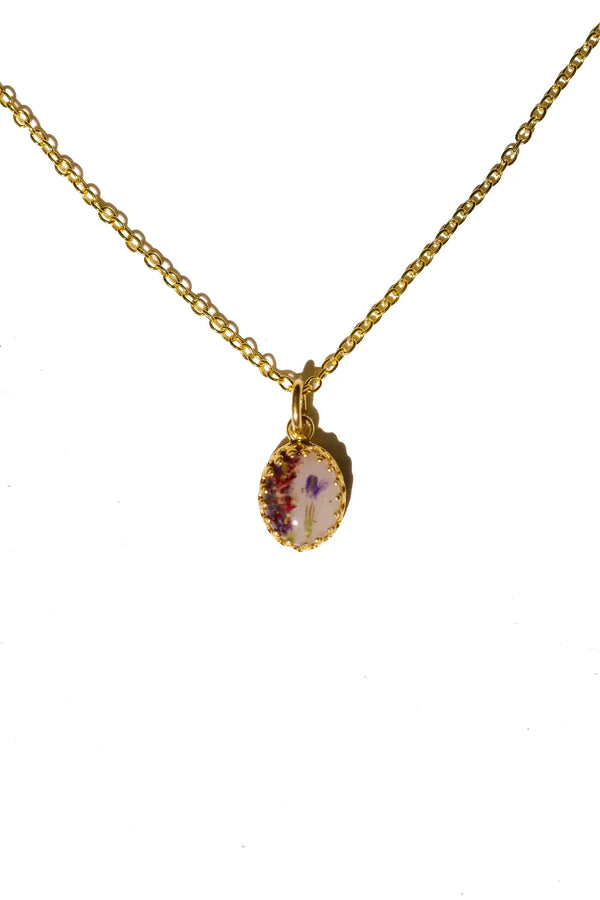 Vermeil Oval Crown - 10x8mm Gold
