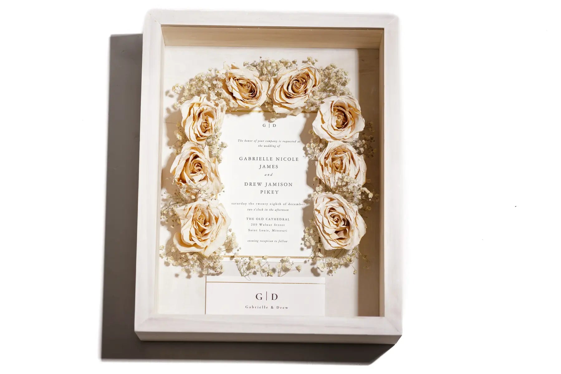Floral Shadow Box