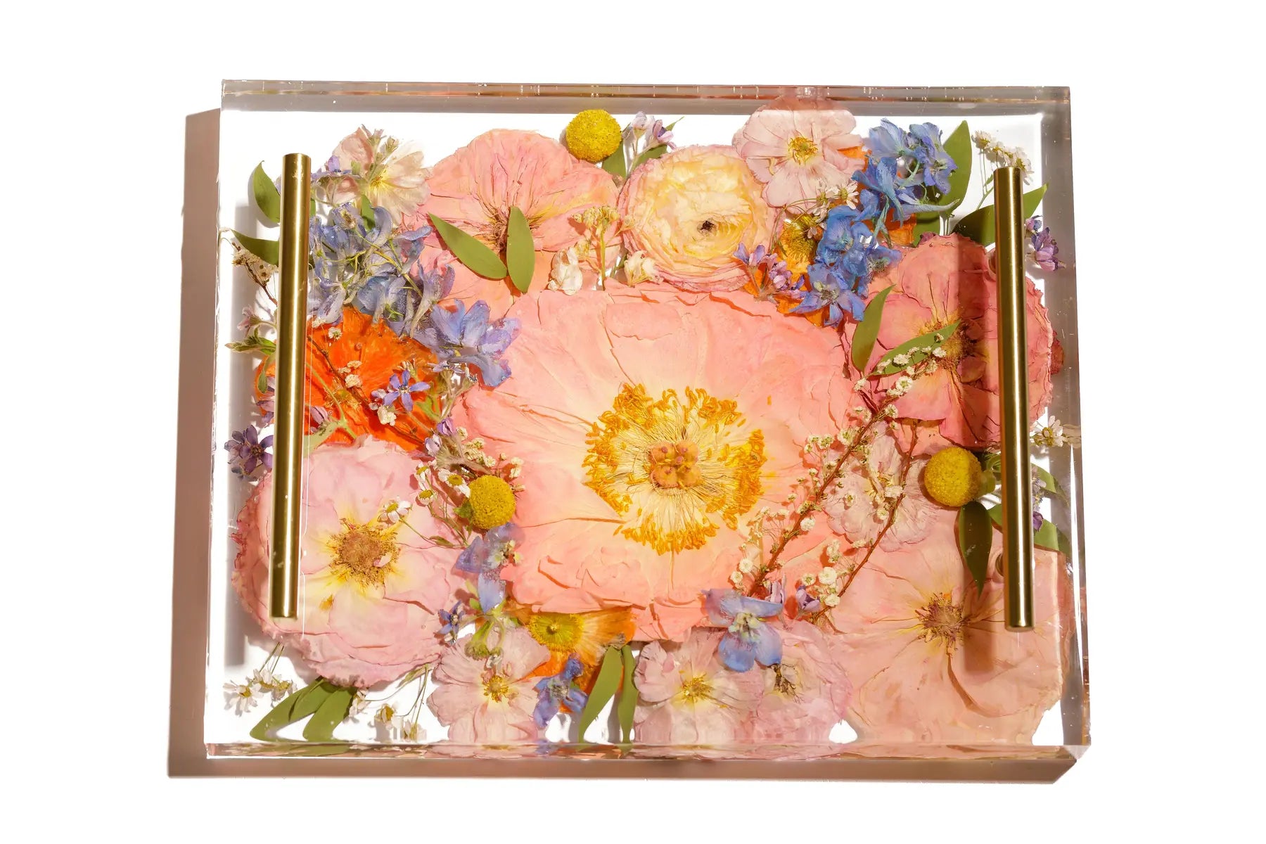 Floral Resin Tray