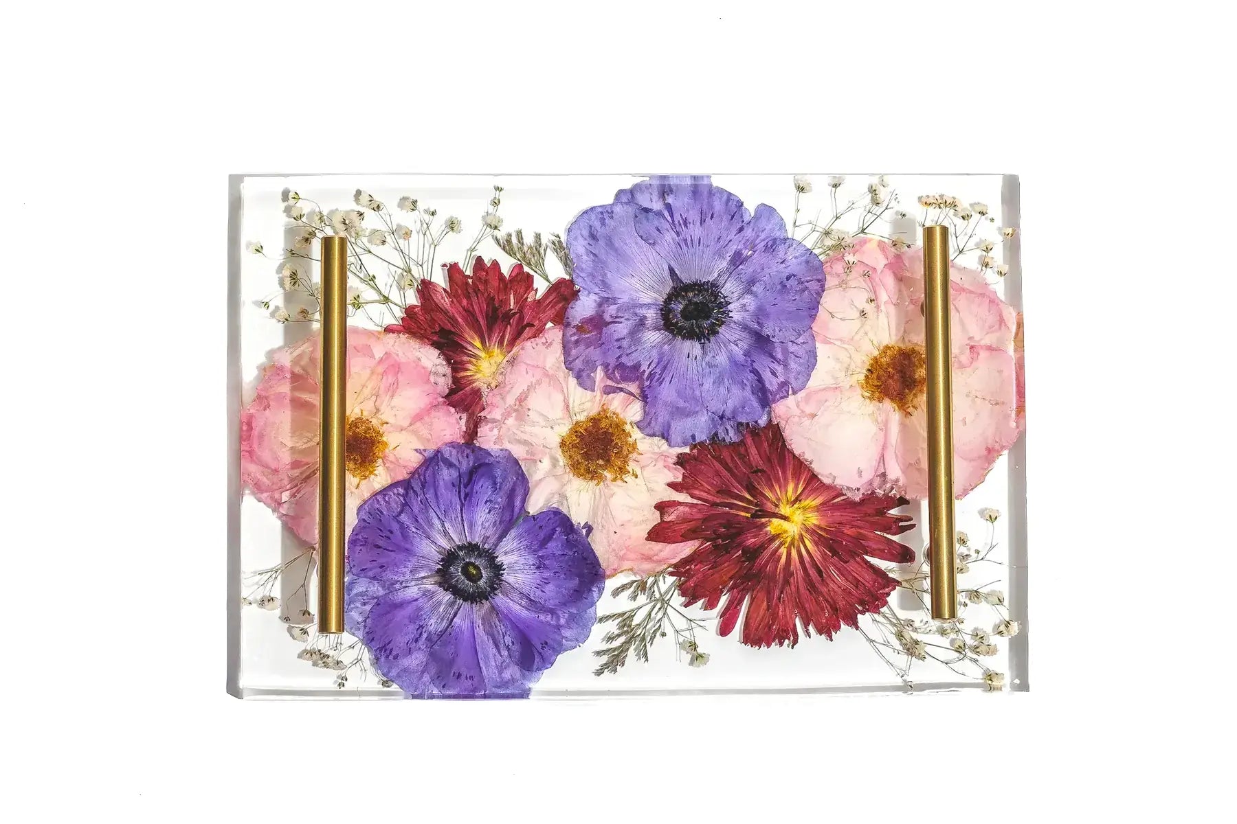 Floral Resin Tray