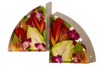 Fall wedding bouquet preserved in two large resin bookends